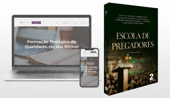 Capa curso Escola de Pregadores