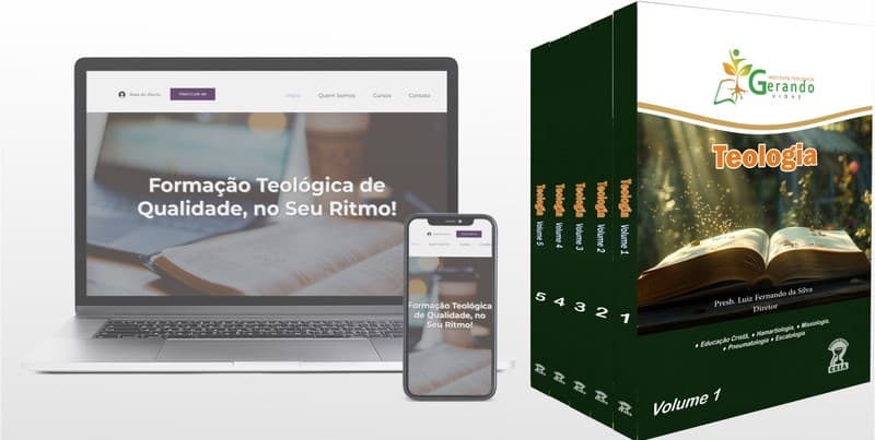 Capa curso Avançado em Teologia