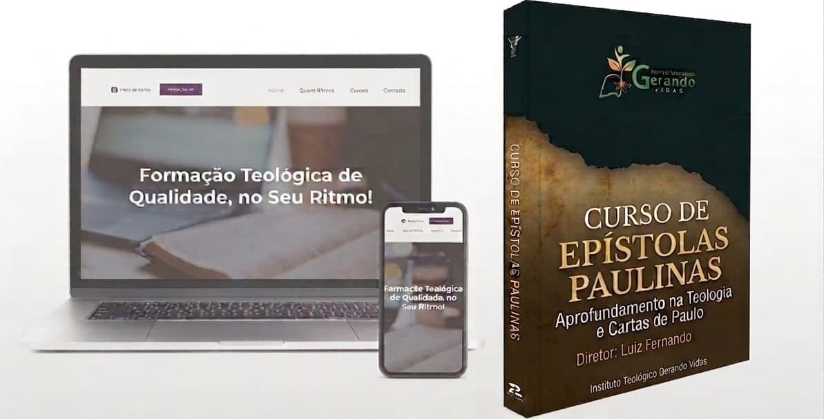 Capa curso Epístolas Paulinas