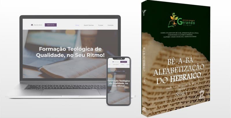 Capa curso Hebraico